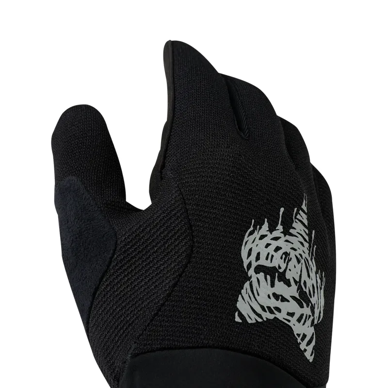 Fox Ranger Glove Gel Roughcut in Black-3