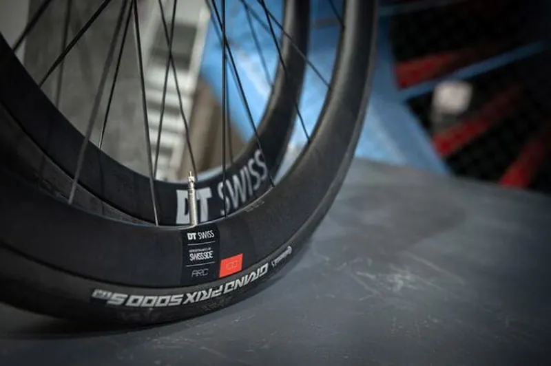 DT Swiss ARC 1100 DICUT Disc Brake Carbon Clincher 38 x 20 mm Rim 700c Front Wheel in Blac-1