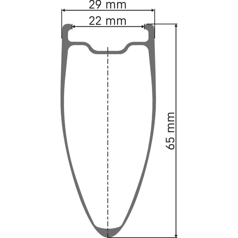 DT Swiss ARC 1400 DICUT 65 mm Clincher Disc Brake 142 x 12 Rear Wheel in Black-1