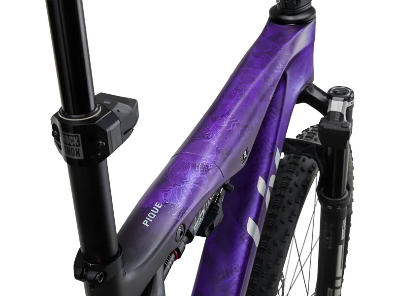 Liv Pique Advanced SL SE Women's Carbon Full Suspension Mountain Bike 2027 in Satin Stella Storm-4