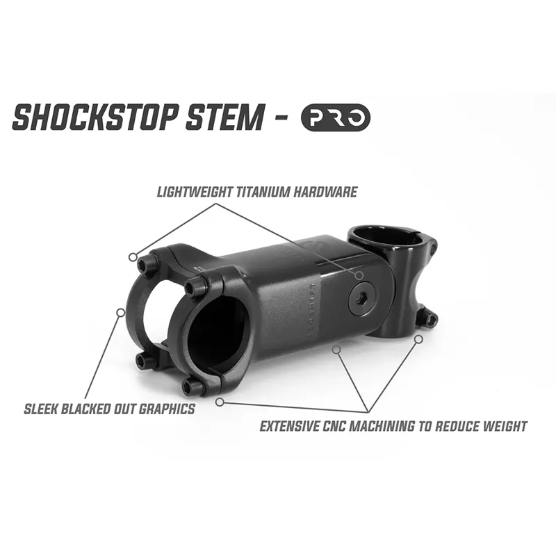 Redshift ShockStop +/-6 PRO Stem in Black-4