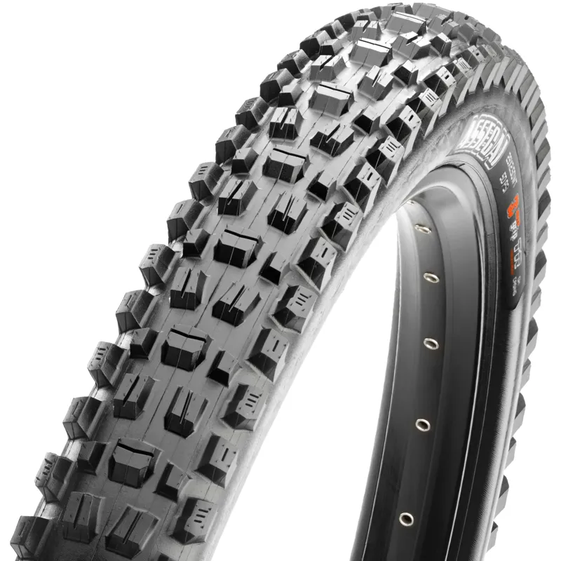 Maxxis Assegai Downhill 3C MaxxGrip Tubeless Folding Tyre 29 x 2.5 in Black-1