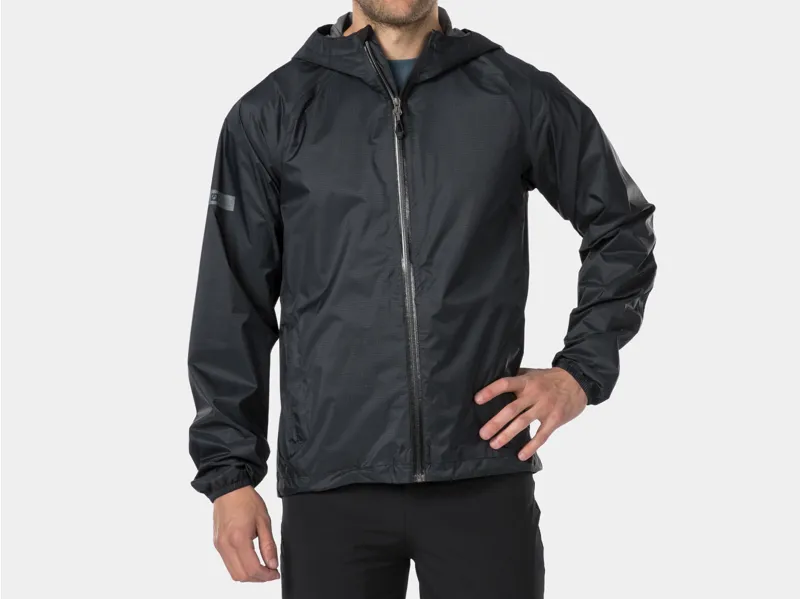 Bontrager Avert Mountain Bike Rain Jacket in Black