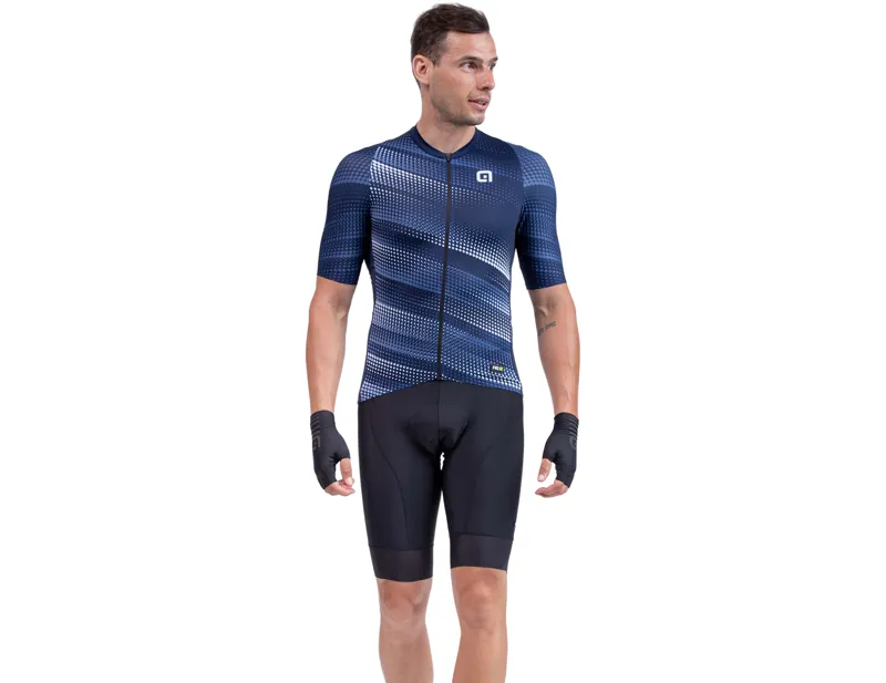 Balfes Bikes Ale Green Speed PR-R Short Sleeve Jersey in Blue | Free postage over £30, £10 off first order, price match & 0% finance.