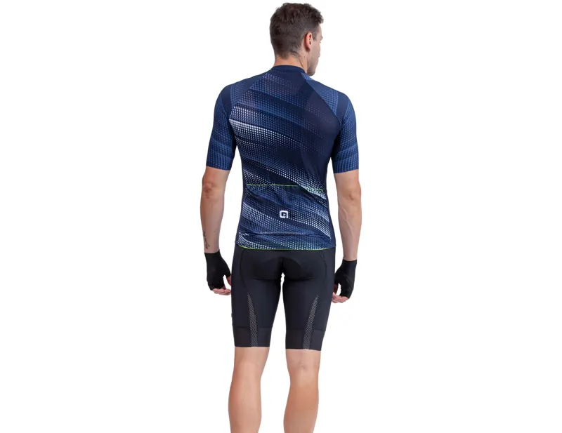 Ale Green Speed PR-R Short Sleeve Jersey in Blue-1