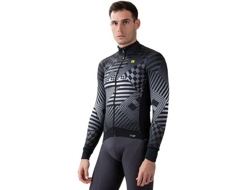 Balfes Bikes Ale Checker PR-S Long Sleeve Jersey in Grey | Free postage over £30, £10 off first order, price match & 0% finance.
