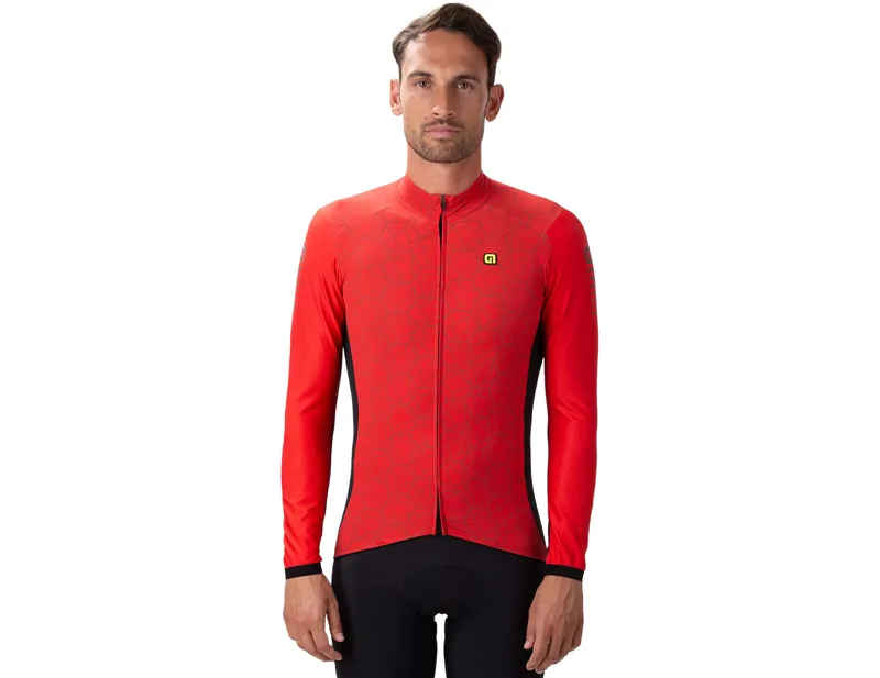 Balfes Bikes Ale Velocity R-EV1 Long Sleeve Jersey in Red | Free postage over £30, £10 off first order, price match & 0% finance.