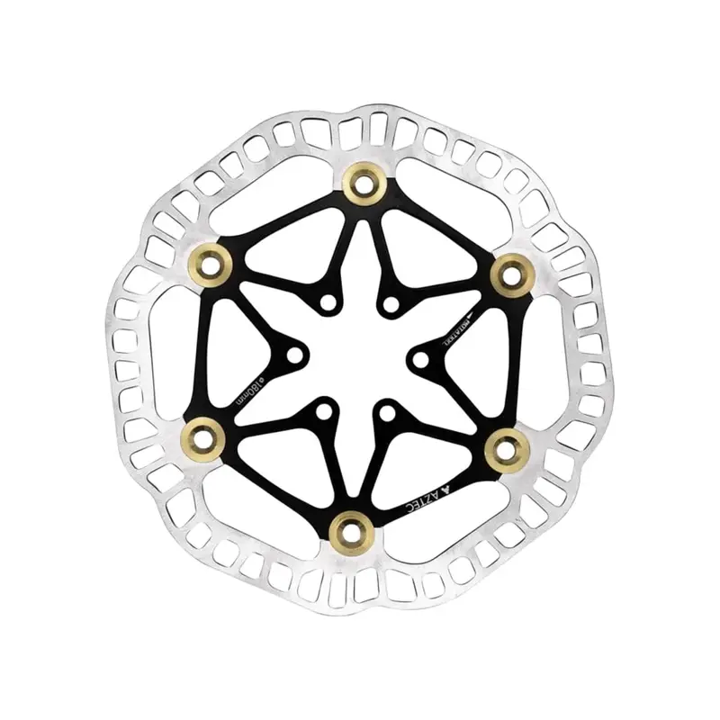 Balfes Bikes Aztec Rotor Aztec Semi-Floating Disc Brake Rotor 160mm in Silver/Black | Free postage over £30, £10 off first order, price match & 0% finance.