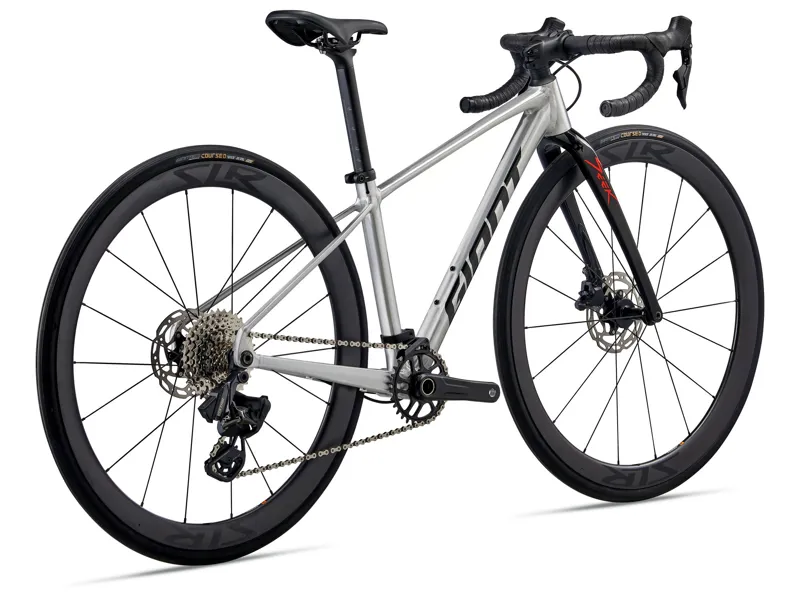 Giant Seek 1 Kids Road Bike 2026 in Raw Aluminum-2