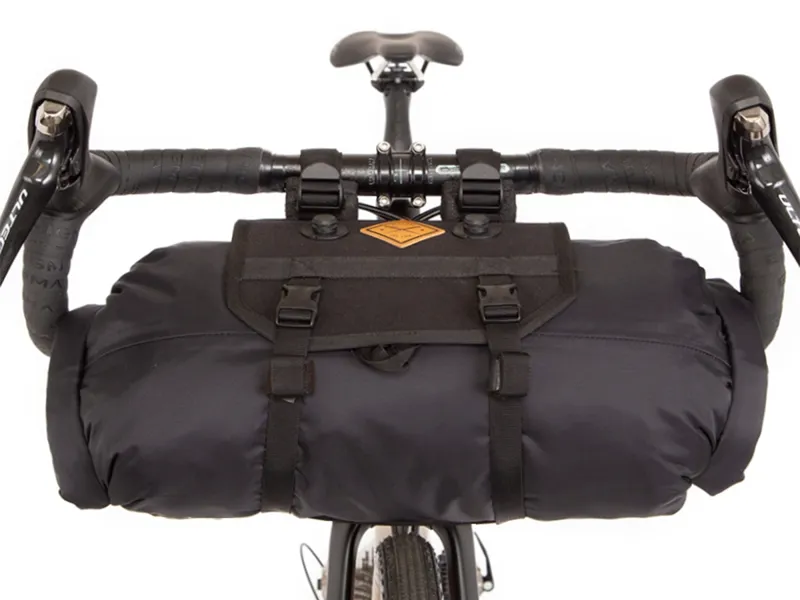 Restrap Handlebar Bag + Dry Bag + Food Pouch in Black/Orange-1
