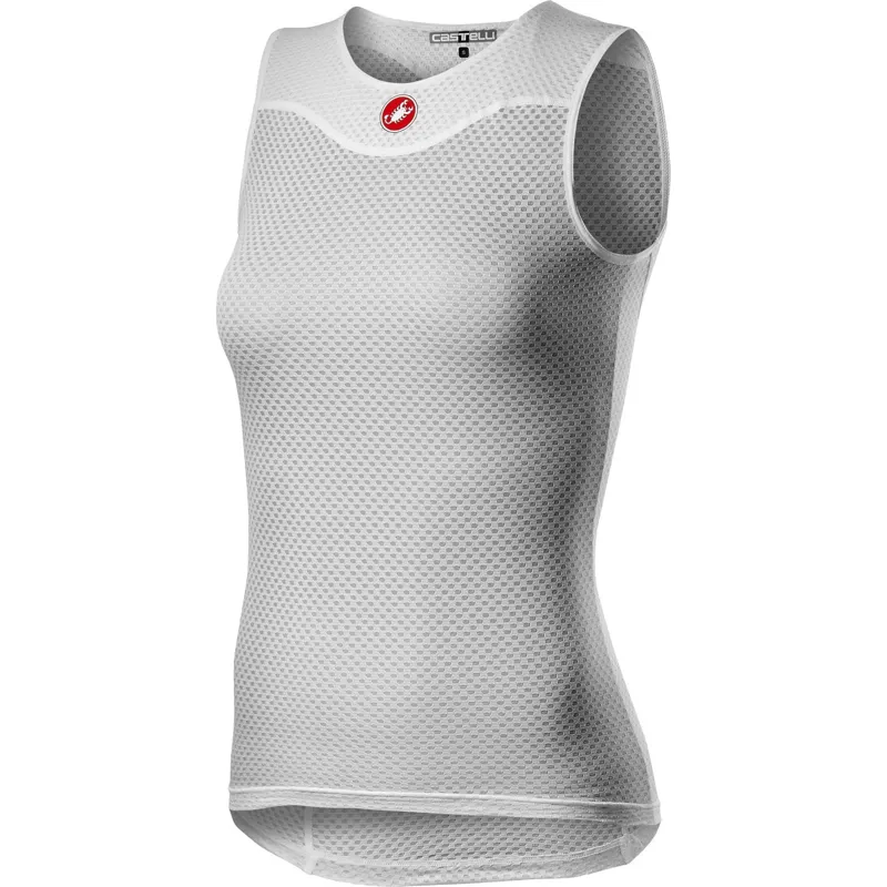 Castelli Pro Issue 2 Women's Sleeveless Base Layer in White