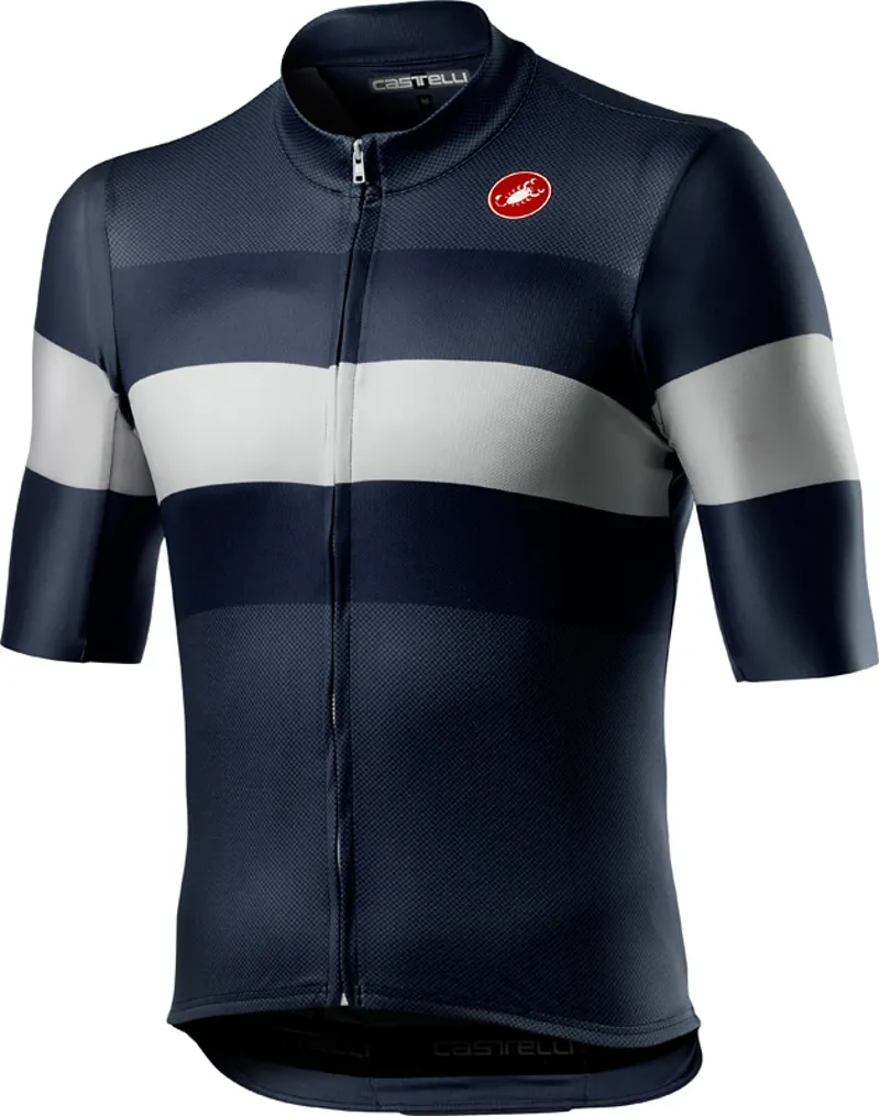 Castelli LaMitica Short Sleeve Jersey in Savile Blue 