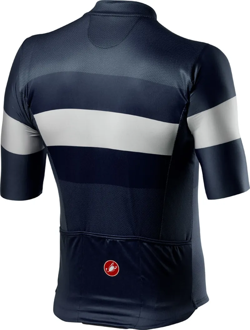 Castelli LaMitica Short Sleeve Jersey in Savile Blue -1