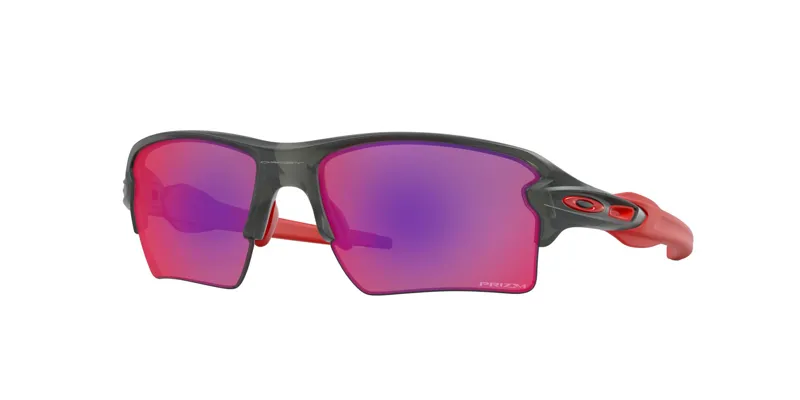 Oakley Flak 2.0 XL Matte Grey Smoke Frame with Prizm Road Lens-2