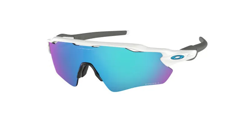 Oakley Radar EV Path Polished White Frame with Prizm Sapphire Lens
