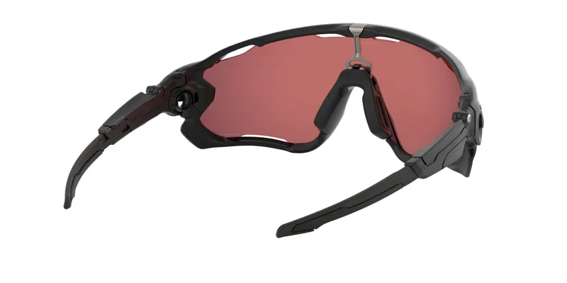 Oakley Jawbreaker Matte Black Frame with Prizm Trail Torch Lens-8