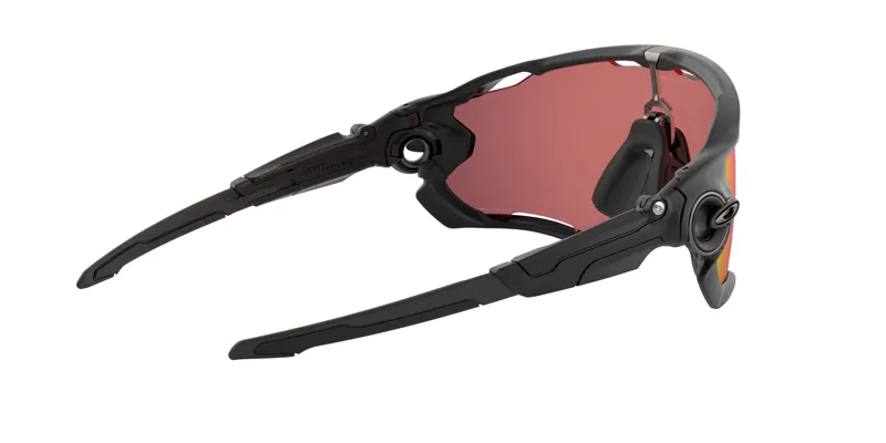 Oakley Jawbreaker Matte Black Frame with Prizm Trail Torch Lens-9