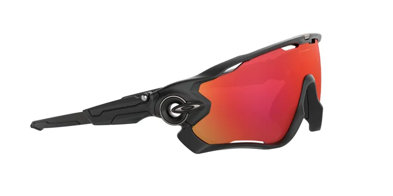 Oakley Jawbreaker Matte Black Frame with Prizm Trail Torch Lens-11