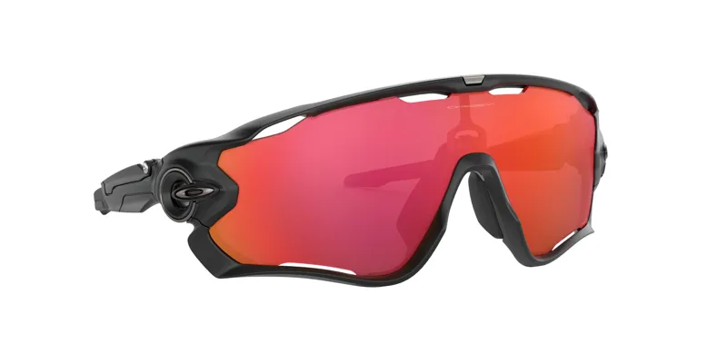 Oakley Jawbreaker Matte Black Frame with Prizm Trail Torch Lens-12
