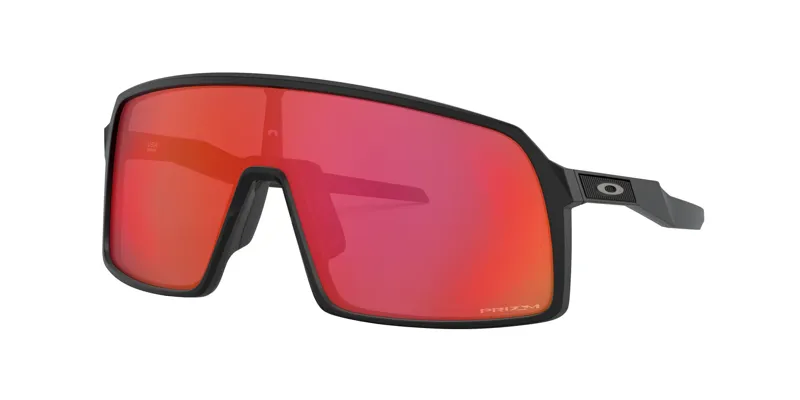Oakley Sutro Matte Black Frame with Prizm Trail Torch Lens-2