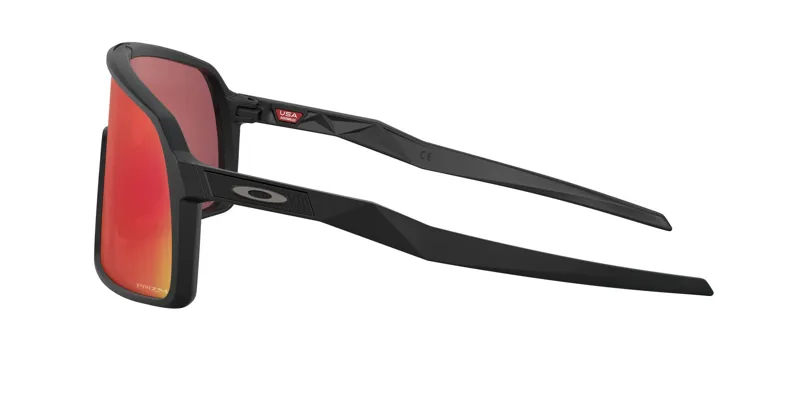 Oakley Sutro Matte Black Frame with Prizm Trail Torch Lens-4