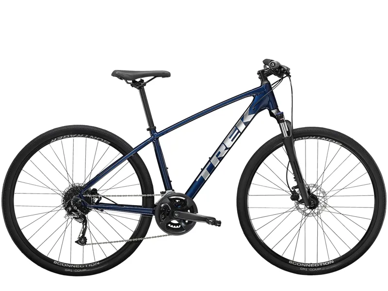 EX DEMO Trek Dual Sport 2 Hybrid Bike Small 2023 in Blue