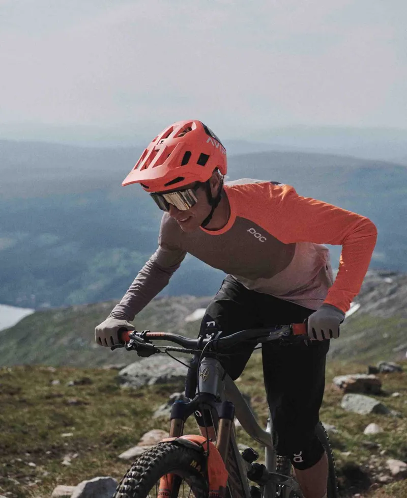 POC Kortal Race MIPS Helmet Fluorescent Orange AVIP/Uranium Black Matt-4