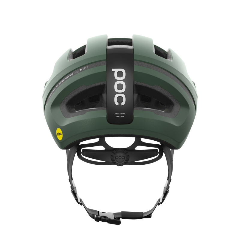 POC Omne Air MIPS Road Helmet in Epidote Green/Matt-3