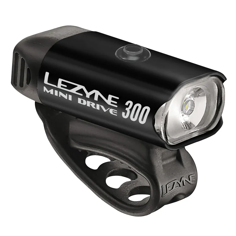 Lezyne LED Mini Drive 300 Front Light in Black