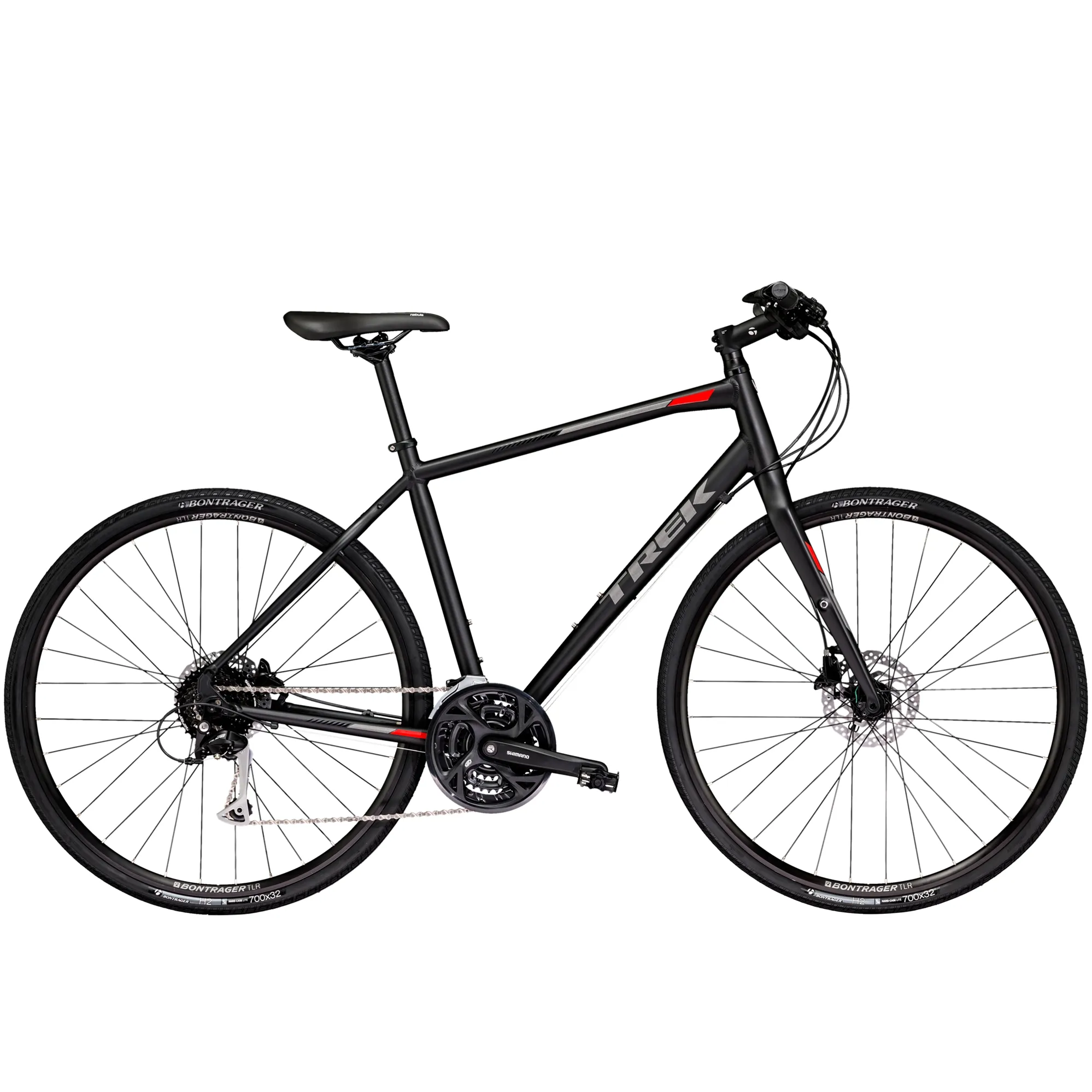 Trek FX Disc Mens Hybrid Bike 2019 in Black Size Small