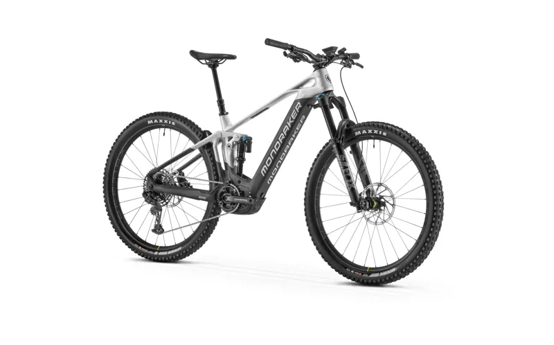 Mondraker Crafty Carbon R Electric Mountain Bike 2022 in Silver-2