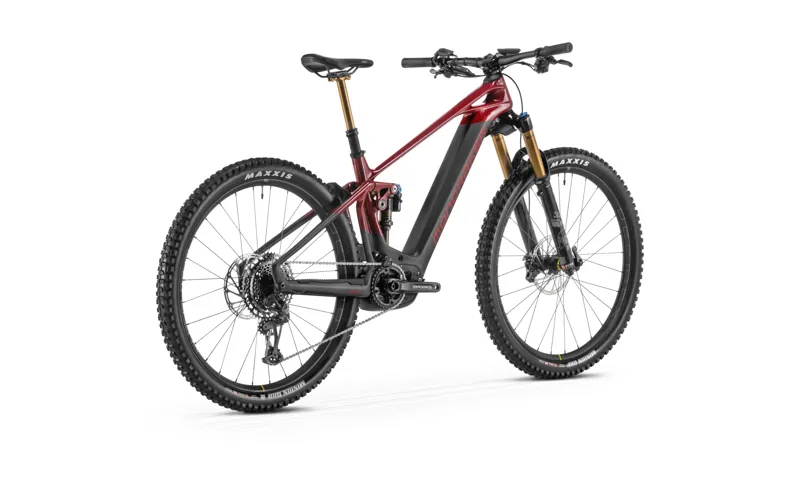 Mondraker Crafty Carbon RR Electric Mountain Bike 2022 In Red-1