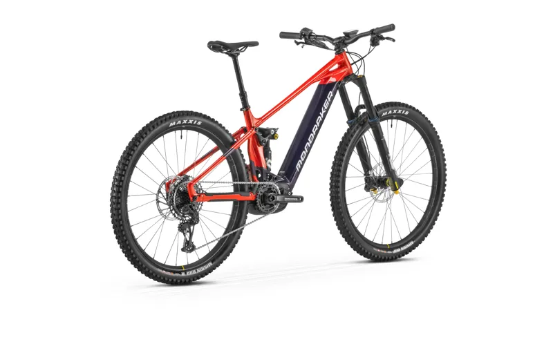 Mondraker Crafty XR Electric Mountain Bike 2022 in Red Purple-1