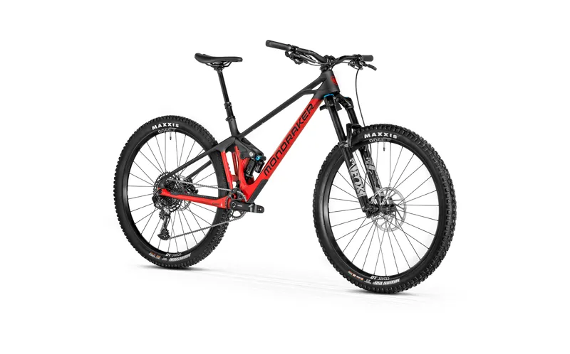 Mondraker Foxy Carbon R Full Suspension Mountain Bike 2022 in Red Black-1