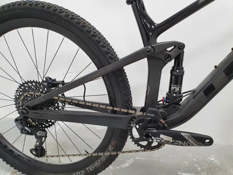 Ex Display Trek Top Fuel 9.8 GX Full Suspension Mountain Bike 2020 in Black Medium-2