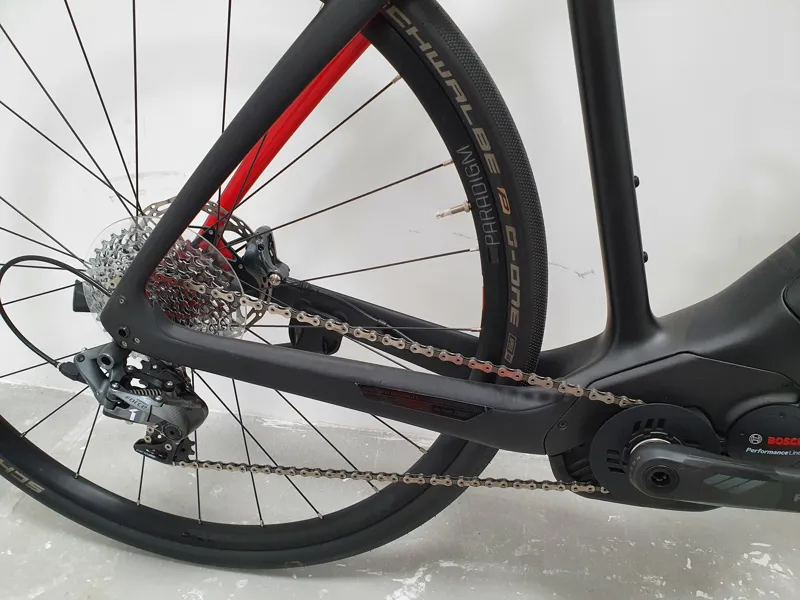 Ex Demo Trek Domane + Electric Road Bike 2019 in Black 58cm-2