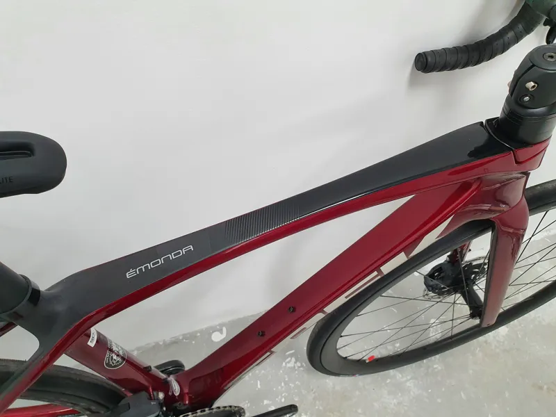 Ex Display Trek Emonda SLR 7 Disc ETAP Carbon Road Bike 2021 in Red 50cm-3