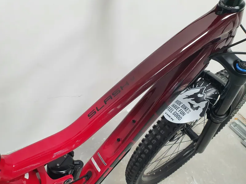 Ex Display Trek Slash 8 GX Full Suspension Mountain Bike 2020 in Red Small-3