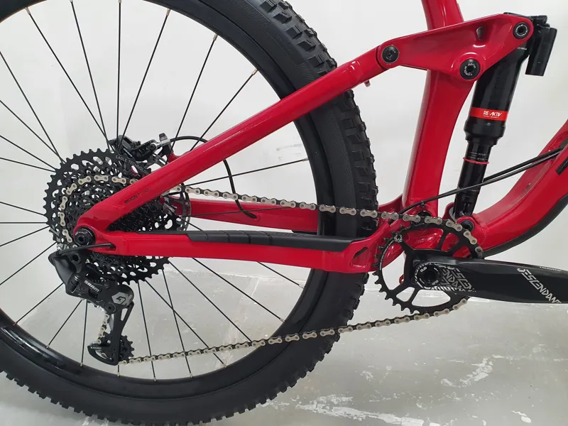 Ex Display Trek Slash 8 GX Full Suspension Mountain Bike 2020 in Red Small-4