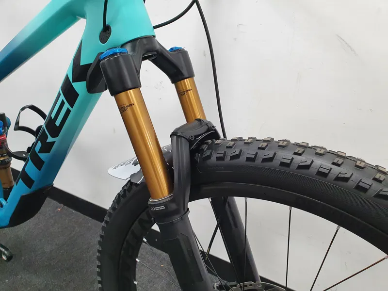 Ex Demo Trek Fuel EX 9.9 XO1 Full Suspension Mountain Bike 2020 in Teal Fade X-Large-5