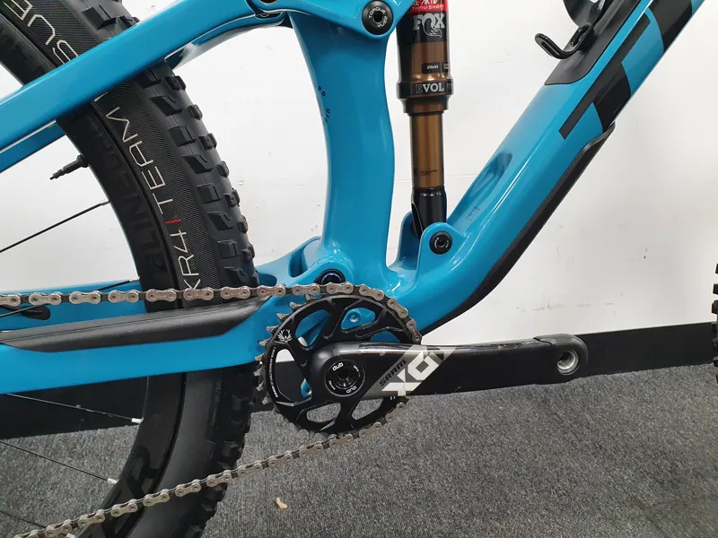 Ex Demo Trek Fuel EX 9.9 XO1 Full Suspension Mountain Bike 2020 in Teal Fade Large-2