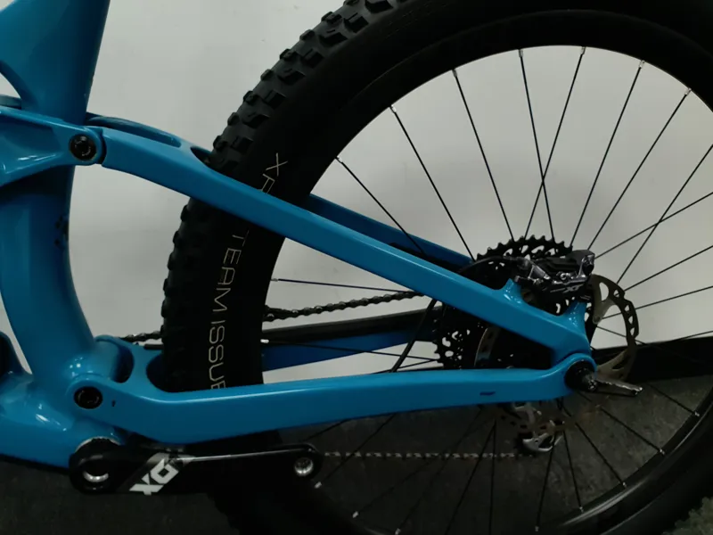 Ex Demo Trek Fuel EX 9.9 XO1 Full Suspension Mountain Bike 2020 in Teal Fade Large-9