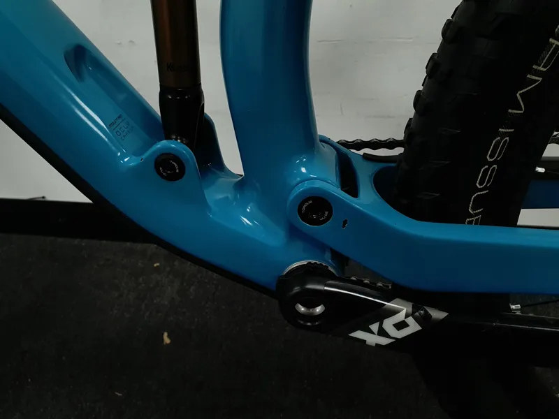 Ex Demo Trek Fuel EX 9.9 XO1 Full Suspension Mountain Bike 2020 in Teal Fade Large-1