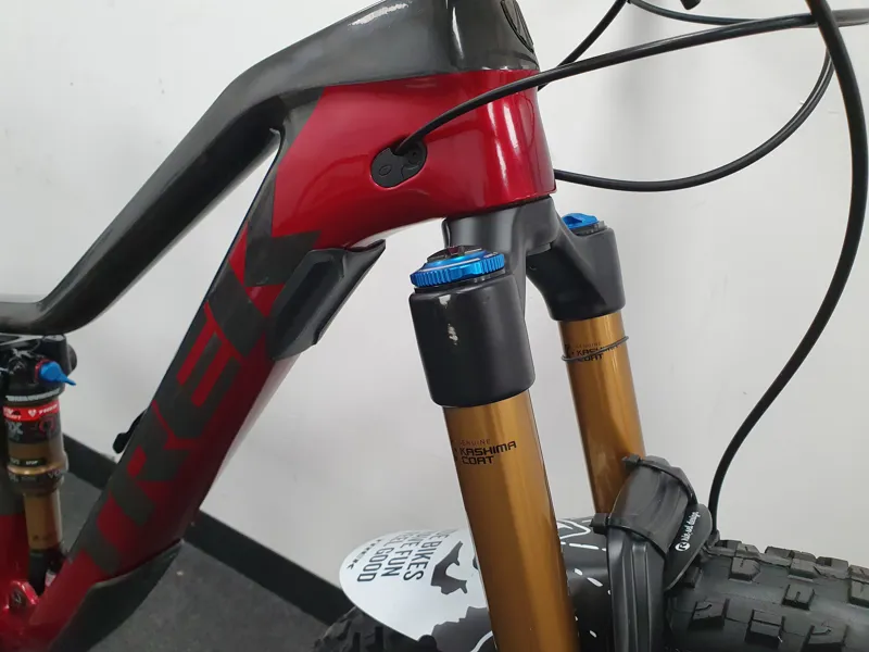 Ex Demo Trek Fuel EX 9.9 XO1 Full Suspension Mountain Bike 2020 in Red Carbon Small-5