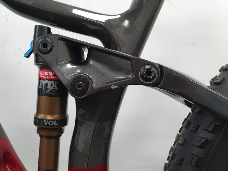 Ex Demo Trek Fuel EX 9.9 XO1 Full Suspension Mountain Bike 2020 in Red Carbon Small-7