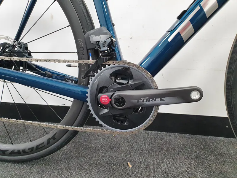 Ex Display Trek Domane SL 7 Etap Disc Carbon Road Bike 2021 in Blue-1