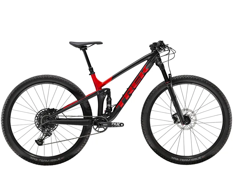 Trek Top Fuel 8 Mens Full Suspension Mountain Bike in Black