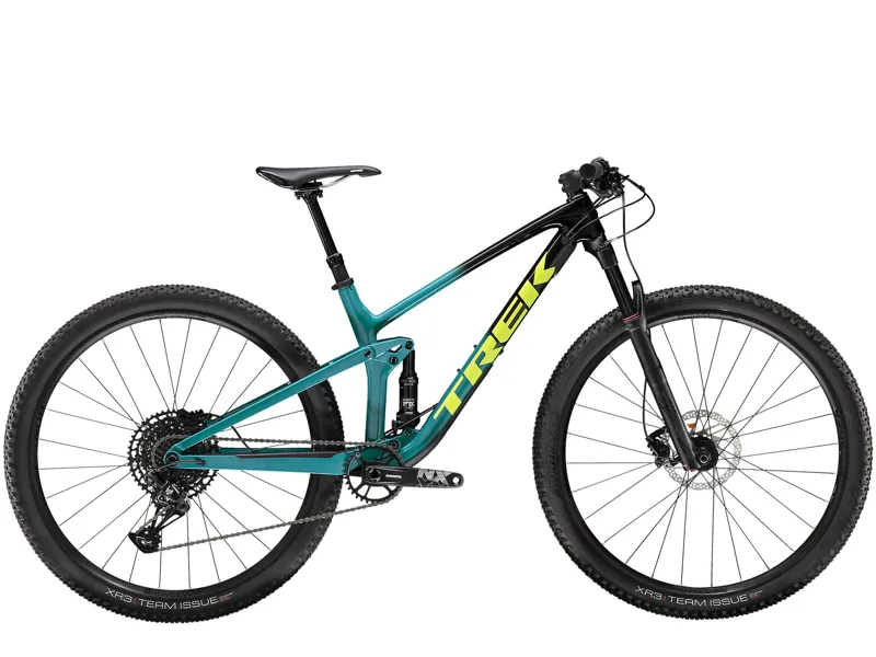 Trek Top Fuel 9.7 Mens Full Suspension Mountain 2020 Bike in Teal
