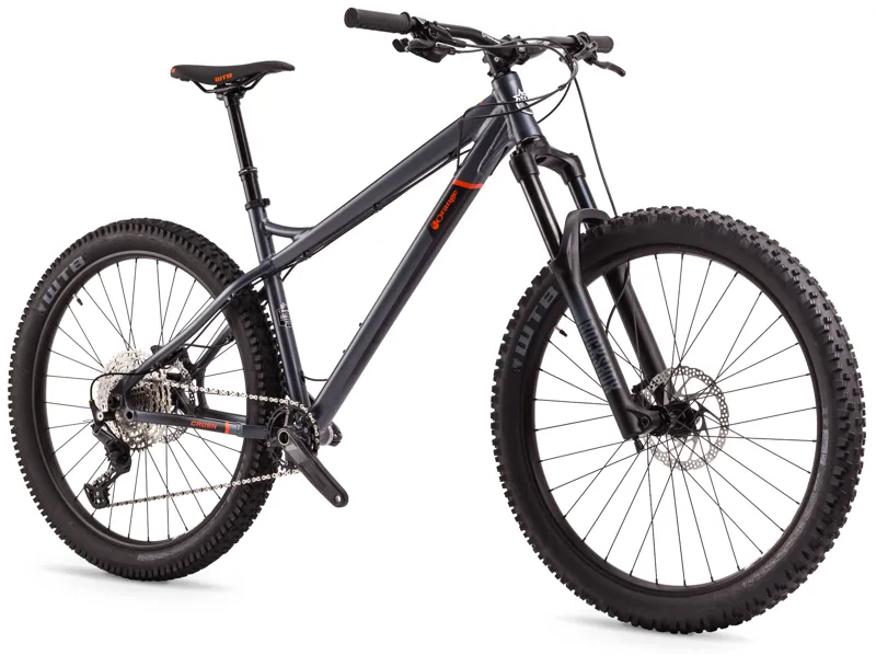 Orange Crush Comp 27.5 Hardtail Mountain Bike 2021 in Charcoal Grey-1
