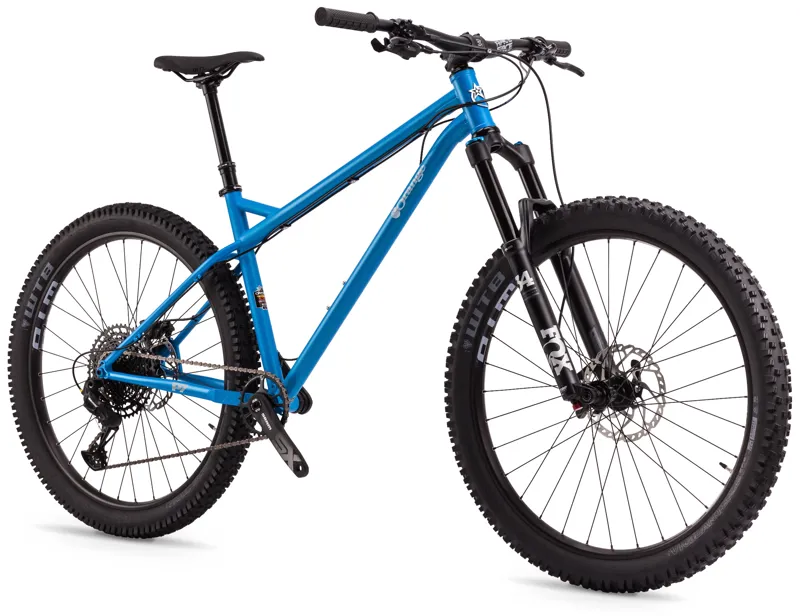 Orange P7 S 27.5 Hardtail Mountain Bike 2021 in Sparks Blue-1